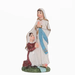 Statuette Apparition Lourdes 10 cm