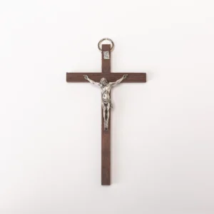 Crucifix bois palissandre