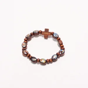 Bracelet en bois Lourdes