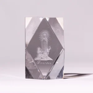 Bloc verre laser Apparition LOURDES