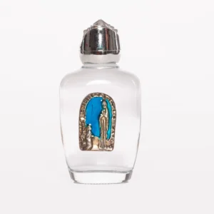 Flacon verre 3.7 cl Eau de Lourdes
