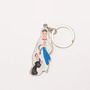 Porte-clés N.D. de Lourdes et Bernadette