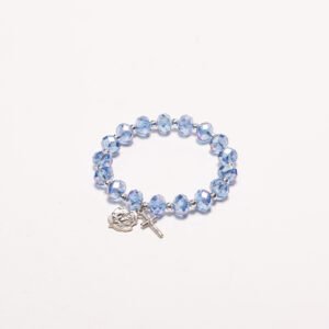 Bracelet perles biseautées Lourdes 