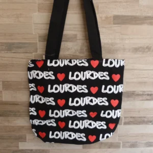 Sac coeur Lourdes 30 X 28