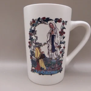Grand mug Lourdes apparition