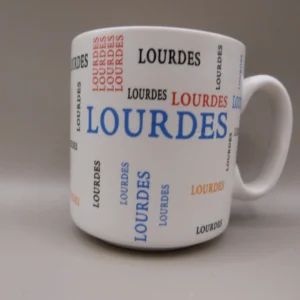 Tasse Lourdes multicolore